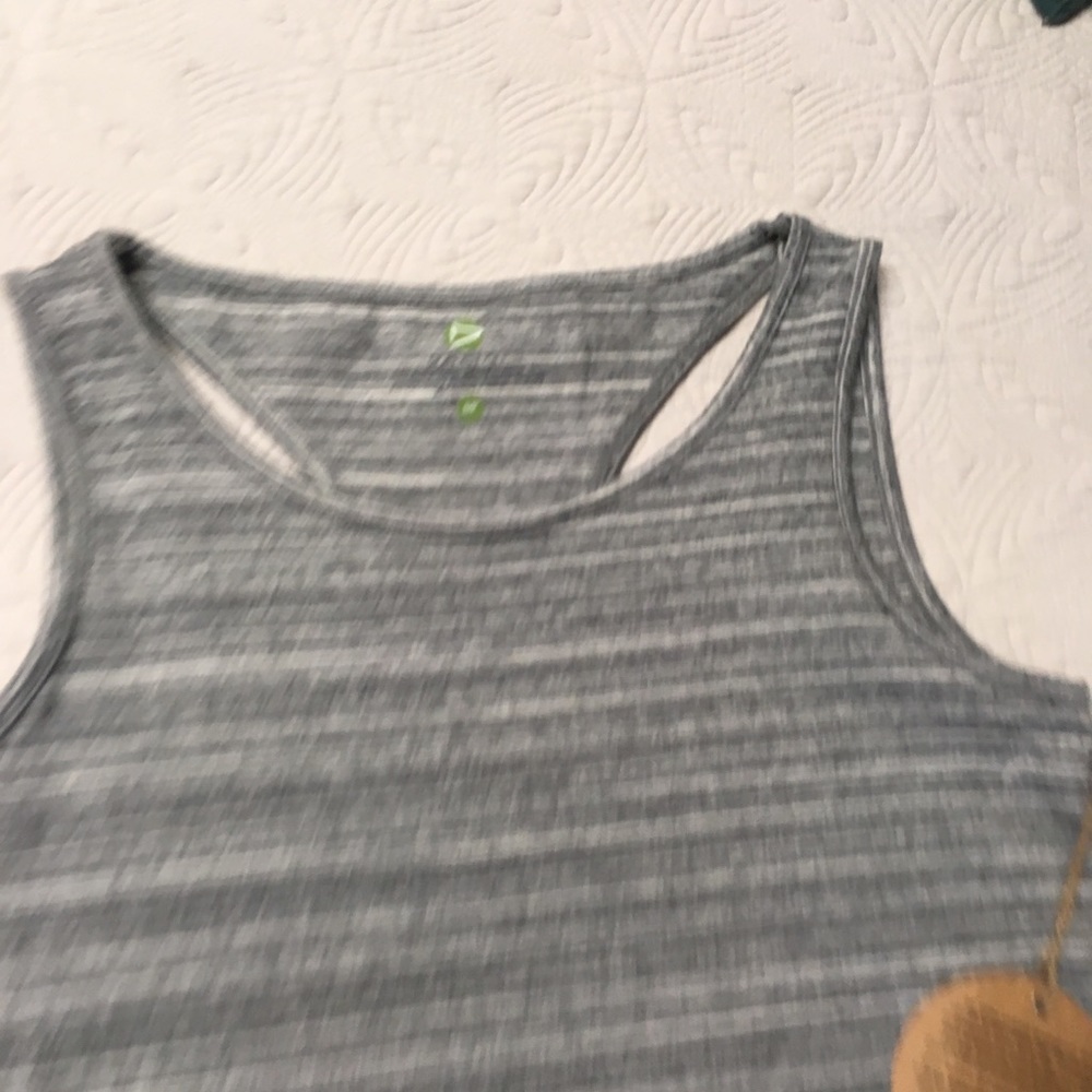 DAKINI grey summer casual tank dress, NEW, active - Picture 5 of 5